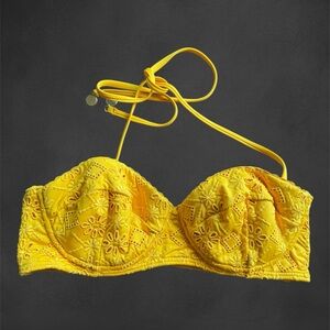 Yellow Lace Women's Bralette Kate Spade, size M